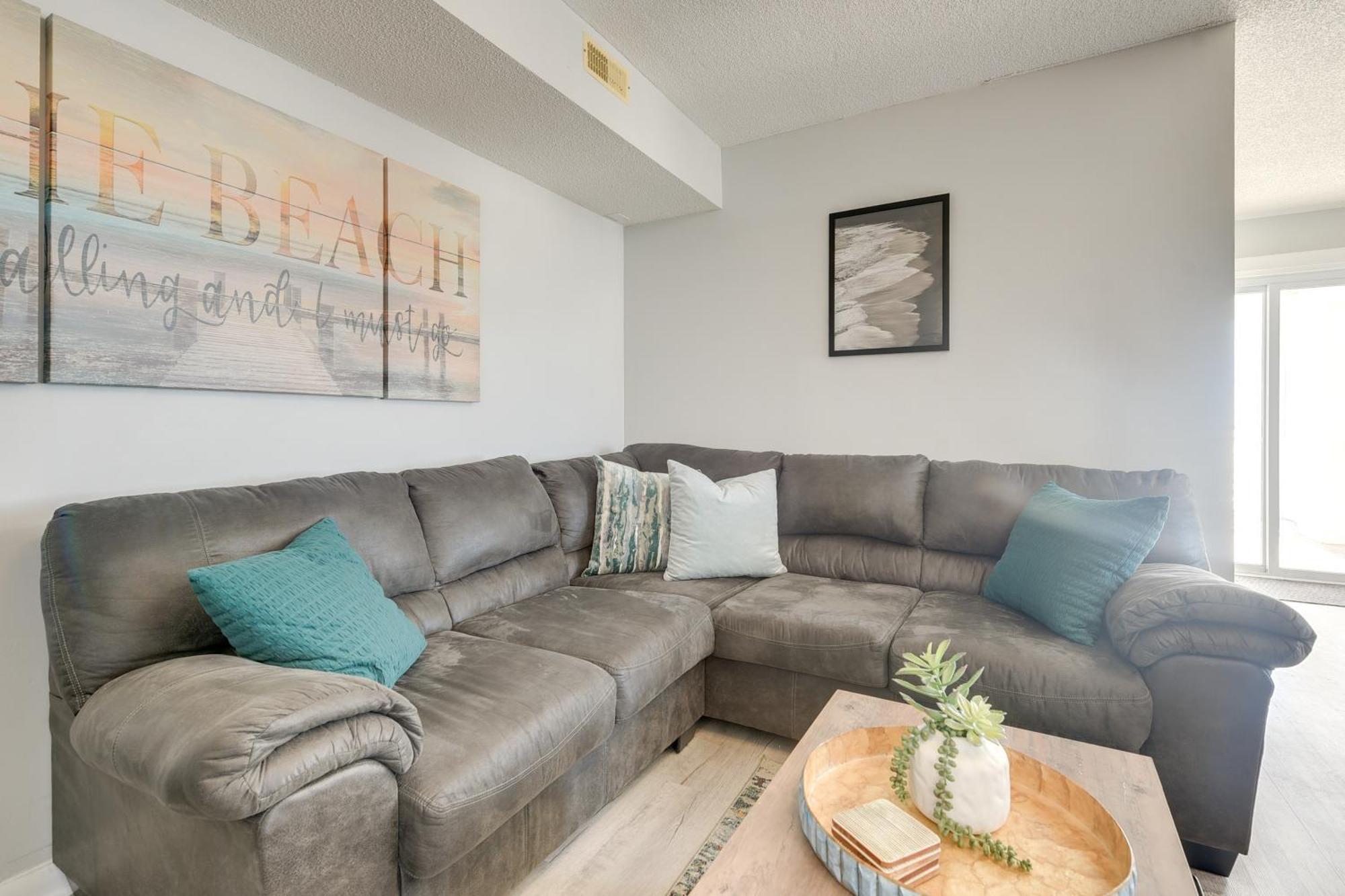 Oceanfront North Myrtle Beach Condo With Indoor Pool Bagian luar foto