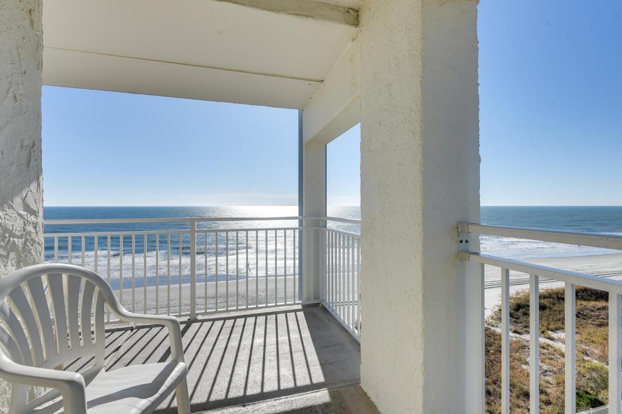 Oceanfront North Myrtle Beach Condo With Indoor Pool Bagian luar foto