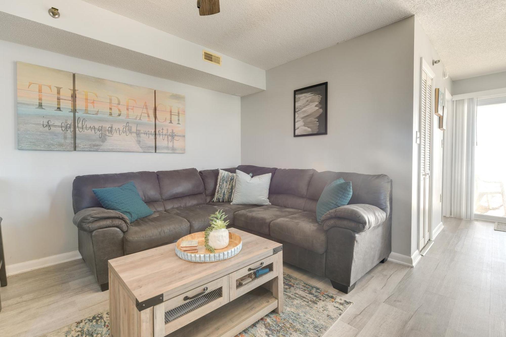 Oceanfront North Myrtle Beach Condo With Indoor Pool Bagian luar foto