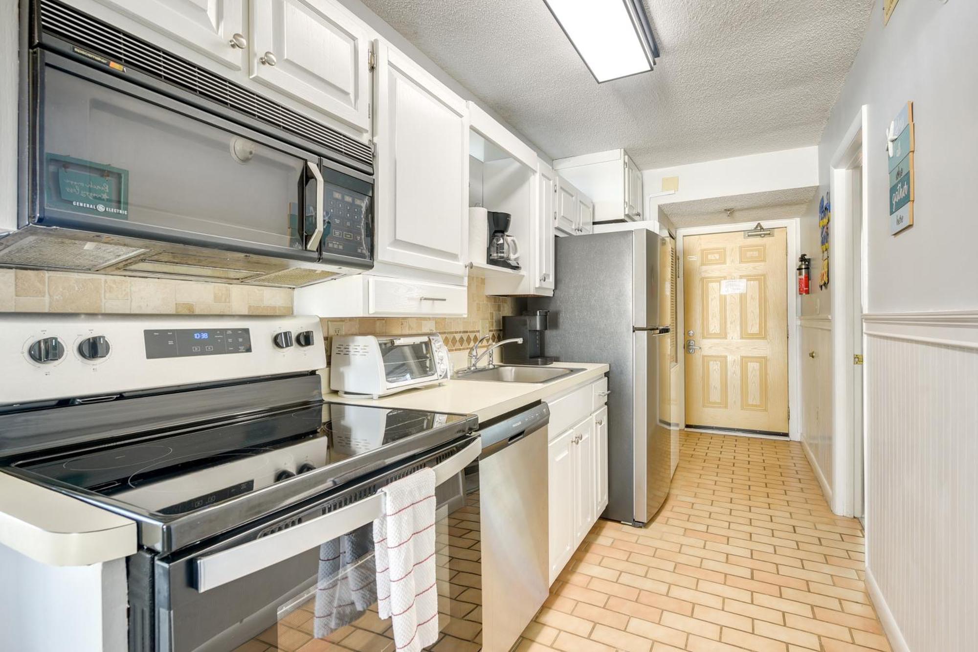 Oceanfront North Myrtle Beach Condo With Indoor Pool Bagian luar foto
