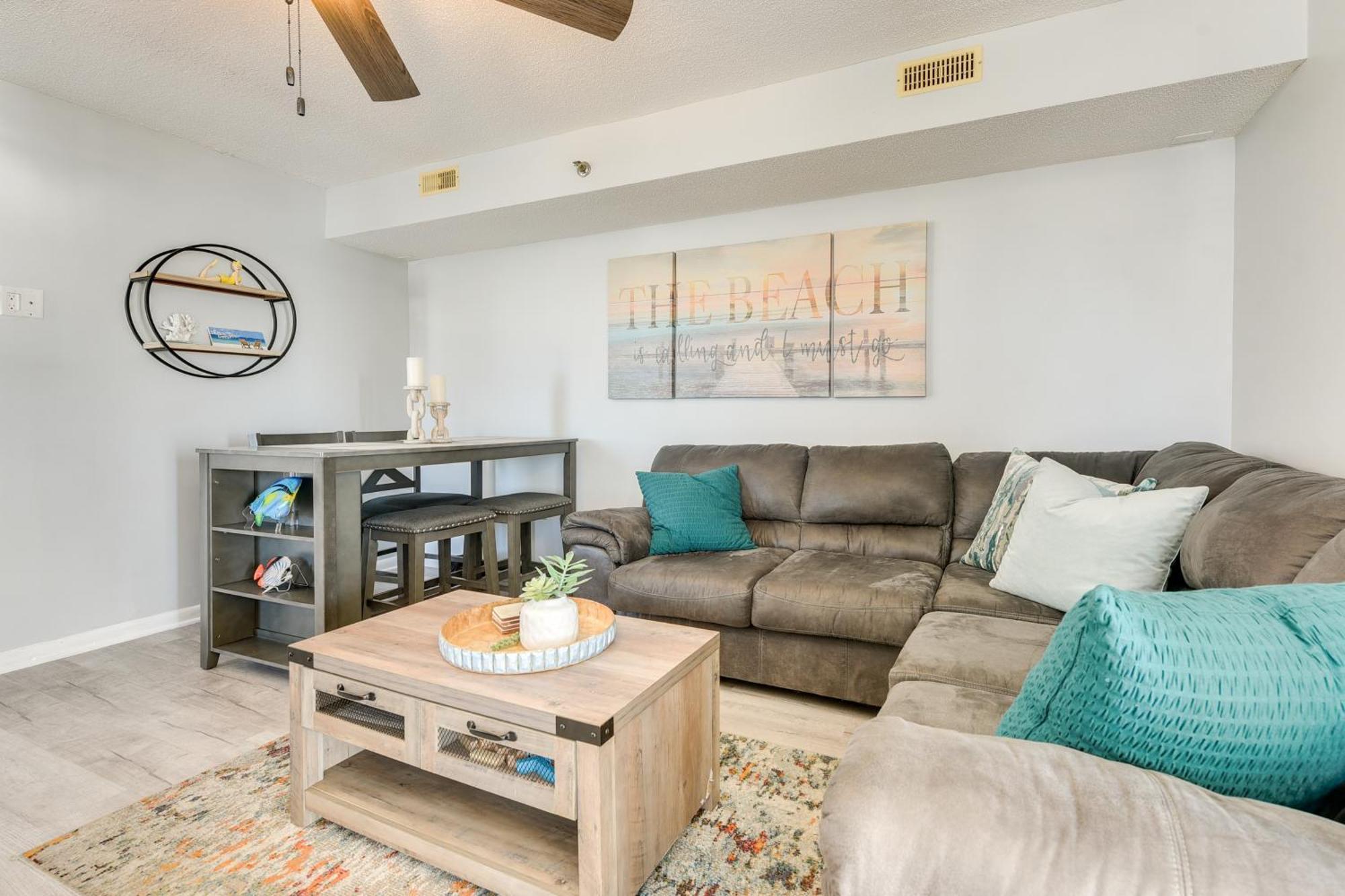 Oceanfront North Myrtle Beach Condo With Indoor Pool Bagian luar foto